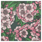 さくらんぼ花2 ファブリック (見本)