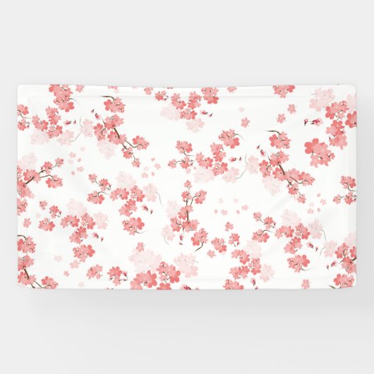 さくらんぼ花2 横断幕 (横)