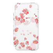 さくらんぼ花2 INCIPIO iPhoneウォレットケース (フォリオ 正面)