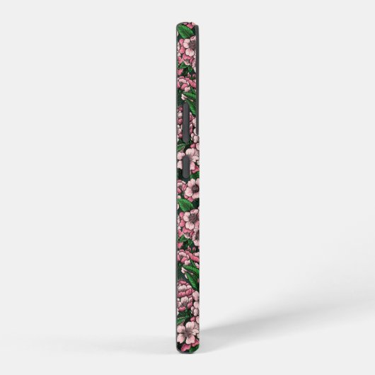 さくらんぼ花2 SAMSUNG GALAXYケース (右側面)