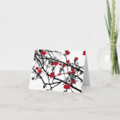 さくらんぼ花 カード (正面)