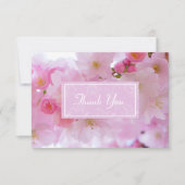 さくらんぼ花 サンキューカード (正面)