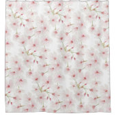 さくらんぼ花 シャワーカーテン (正面)