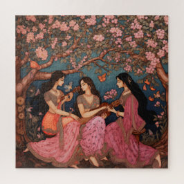 さくらんぼ花 ジグソーパズル