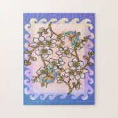 さくらんぼ花 ジグソーパズル (縦)