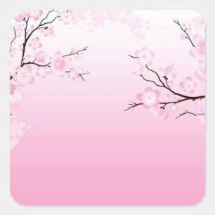 さくらんぼ花 スクエアシール