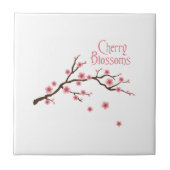 さくらんぼ花 タイル (正面)