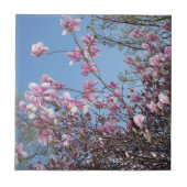 さくらんぼ花 タイル (正面)