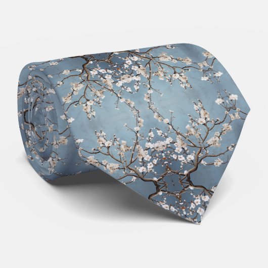 さくらんぼ花 ネクタイ (ロール)