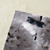 さくらんぼ花 ビーチタオル (インサイチュ)