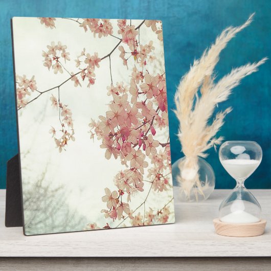 さくらんぼ花 フォトプラーク (側面)