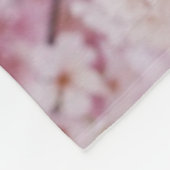 さくらんぼ花 フリースブランケット (角)