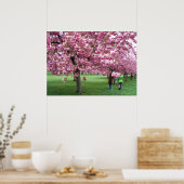 さくらんぼ花 ポスター (キッチン)