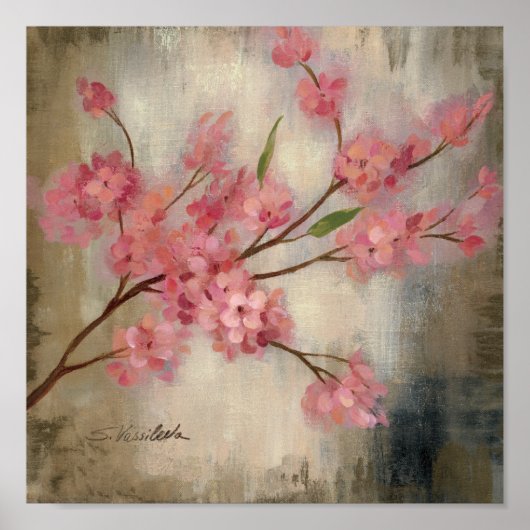 さくらんぼ花 ポスター (正面)