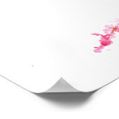 さくらんぼ花 ポスター (角)