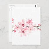 さくらんぼ花 ポストカード (正面/裏面)