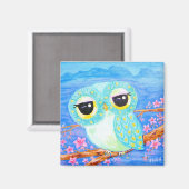 さくらんぼ花 マグネット (正面/裏面)