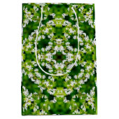 さくらんぼ花 ミディアムペーパーバッグ (正面)