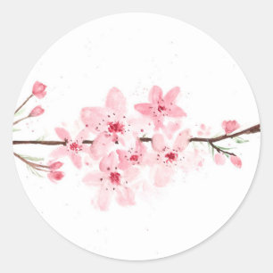 さくらんぼ花 ラウンドシール