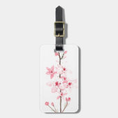 さくらんぼ花 ラゲッジタグ (正面縦)