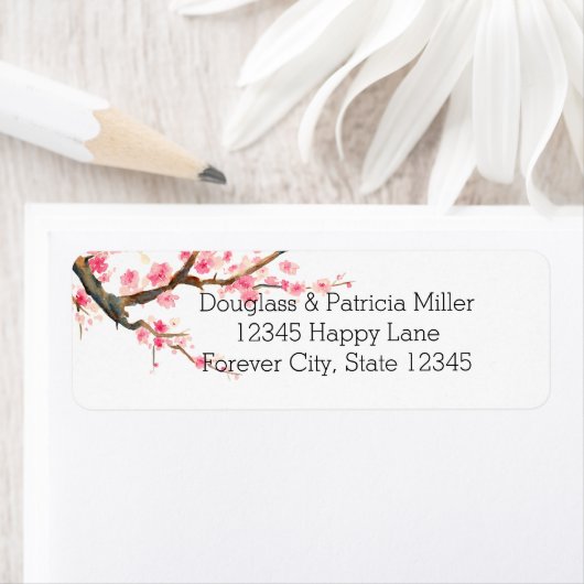 さくらんぼ花 ラベル (インサイチュ)