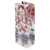 さくらんぼ花 ワインギフトバッグ (裏面アングル)