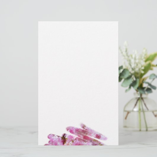 さくらんぼ花 便箋 (スタンド正面)