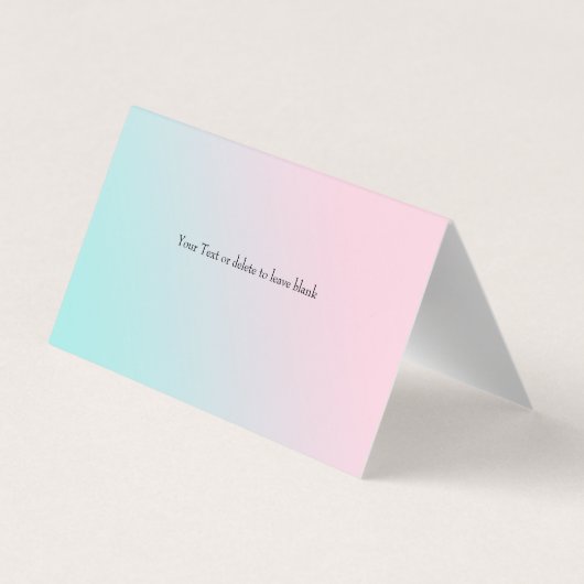 さくらんぼ花 名刺 (裏面)