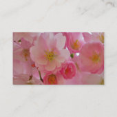 さくらんぼ花 名刺 (裏面)