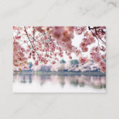 さくらんぼ花 名刺 (正面)