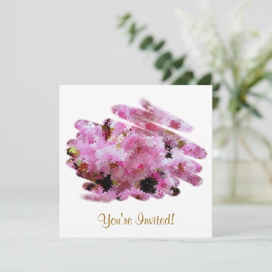 さくらんぼ花 招待状 (スタンド正面)