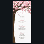 さくらんぼ花/桜水彩メニューカード メニュー<br><div class="desc">美しい手の色彩の鮮やかさくらんぼの花(桜)は、このコレクションとエレガント結婚式招待状コレクションの主な焦点コンテンポラリーである。このデザインは、さくらんぼの花をテーマにしたお祝いや結婚アジア融合/禅の花に最適だ。</div>