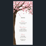 さくらんぼ花/桜水彩メニューカード メニュー<br><div class="desc">美しい手の色彩の鮮やかさくらんぼの花(桜)は、このコレクションとエレガント結婚式招待状コレクションの主な焦点コンテンポラリーである。このデザインは、さくらんぼの花をテーマにしたお祝いや結婚アジア融合/禅の花に最適だ。</div>