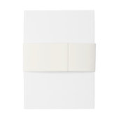 さくらんぼ花(桜)水彩フローラ結婚 招待状ベリーバンド (裏面例)