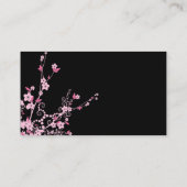 さくらんぼ花、桜、花屋、花屋 名刺 (裏面)