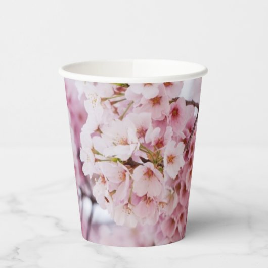 さくらんぼ花 紙コップ (左)