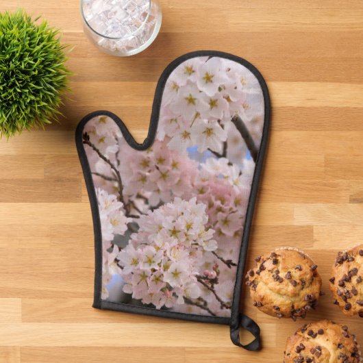 さくらんぼ花 鍋つかみ (トップダウン)