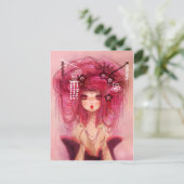 さくらんぼ芸者 ポストカード (スタンド正面)