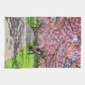 さくらんぼ茶タオル キッチンタオル (横)