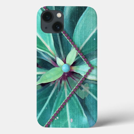 さくらんぼ葉クラッチ Case-Mate iPhoneケース (裏面)