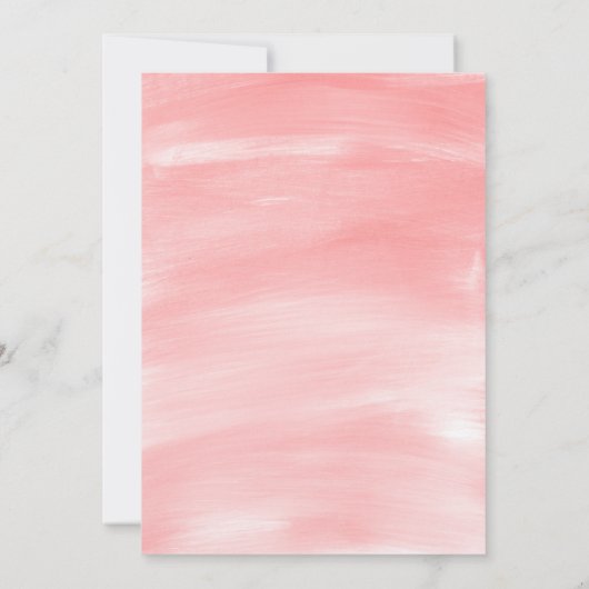 さくらんぼ誕生日 招待状 (裏面)