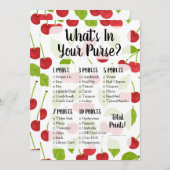 さくらんぼ財布シャワーゲームさくらんぼ (正面/裏面)