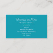 さくらんぼ赤い唇のペア 名刺 (裏面)