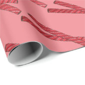 さくらんぼ赤甘草ウィップ甘草ツイストキャンディ ラッピングペーパー (ロールコーナー)