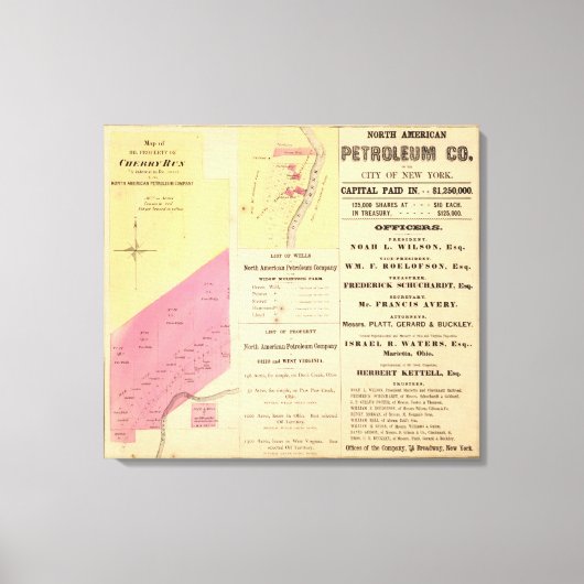 さくらんぼ走特性 キャンバスプリント (正面)