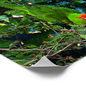 さくらんぼ頭飾り#1ポスター ポスター (角)