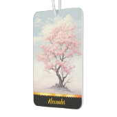 さくらんぼ魅力的の木の車を持って カーエアーフレッシュナー (左)