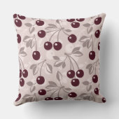 さくらんぼ2と模造して下さい クッション (裏面)