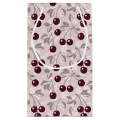 さくらんぼ2と模造して下さい スモールペーパーバッグ (裏面)