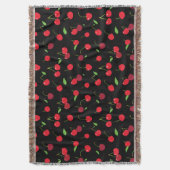 さくらんぼ2 スローブランケット (正面縦)